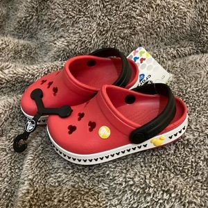 NWT Boys Disney Mickey Mouse Crocband Clog III